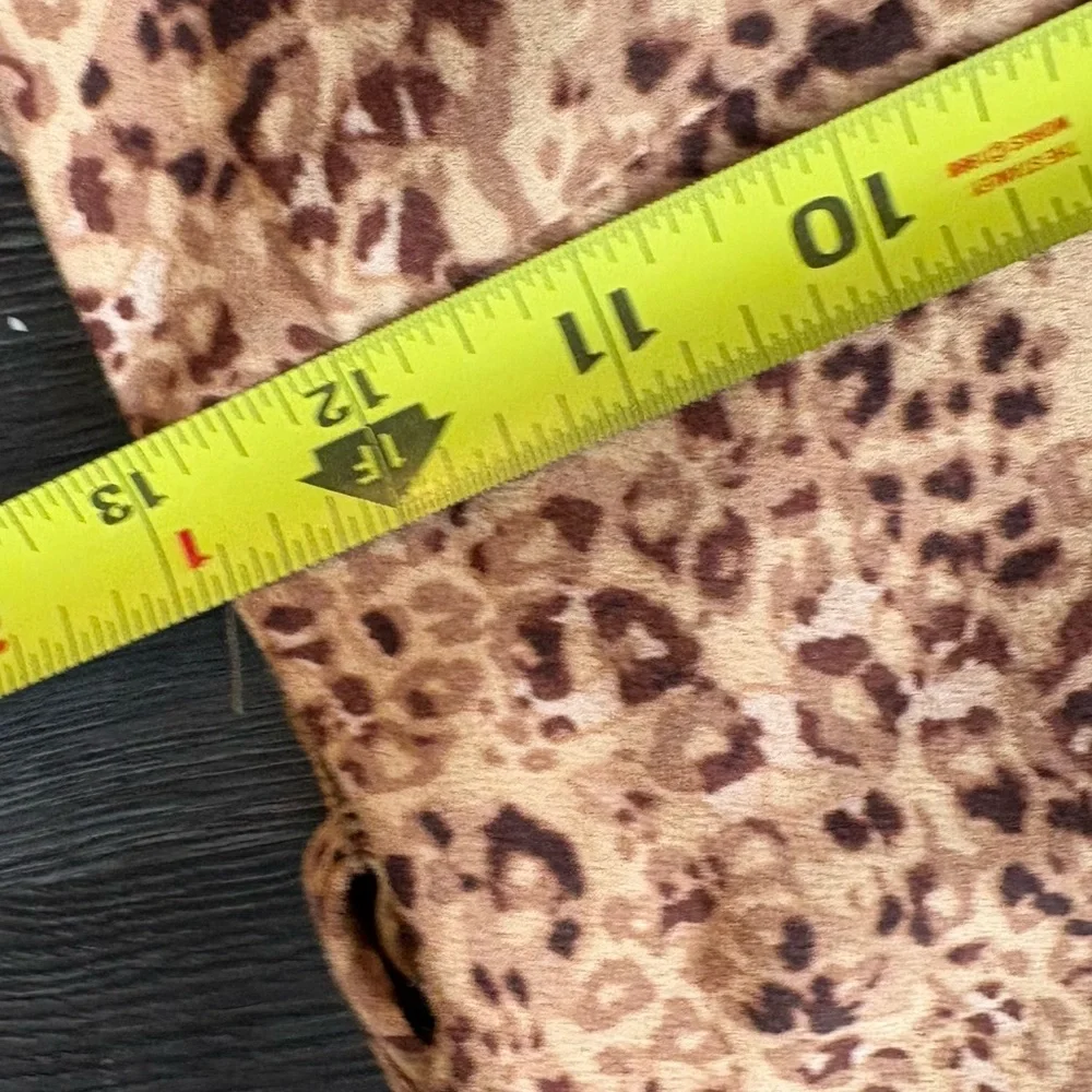 Aritzia cheetah leopard button up maxi shirt Dress XS - Picture 10 of 10